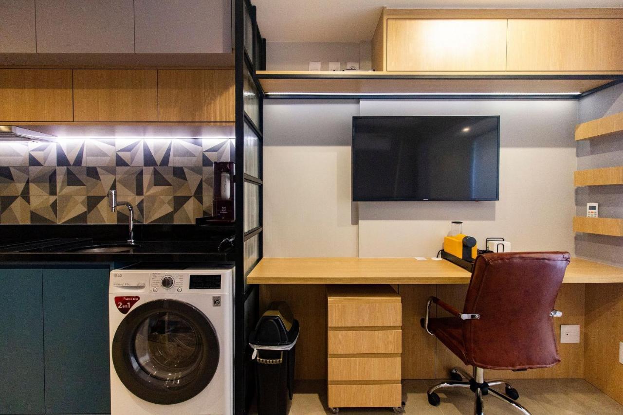 By Dabra - Studios Exclusivos Com Rooftop, Academia E Coworking Perto Da Avenida Paulista São Paulo Extérieur photo